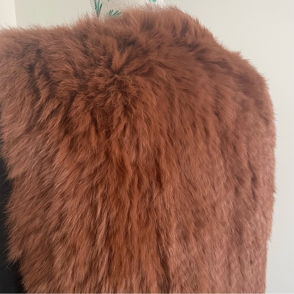 HOST PICK⭐️Ethical Lady Luxe Fur Vest 🤎NWT🤎Brown - Picture 8 of 15